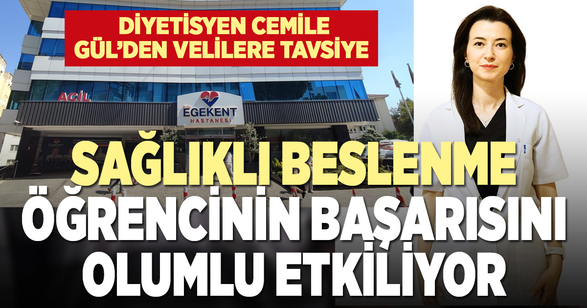 Sağlıklı beslenme öğrencilerin okul başarısını olumlu etkiliyor