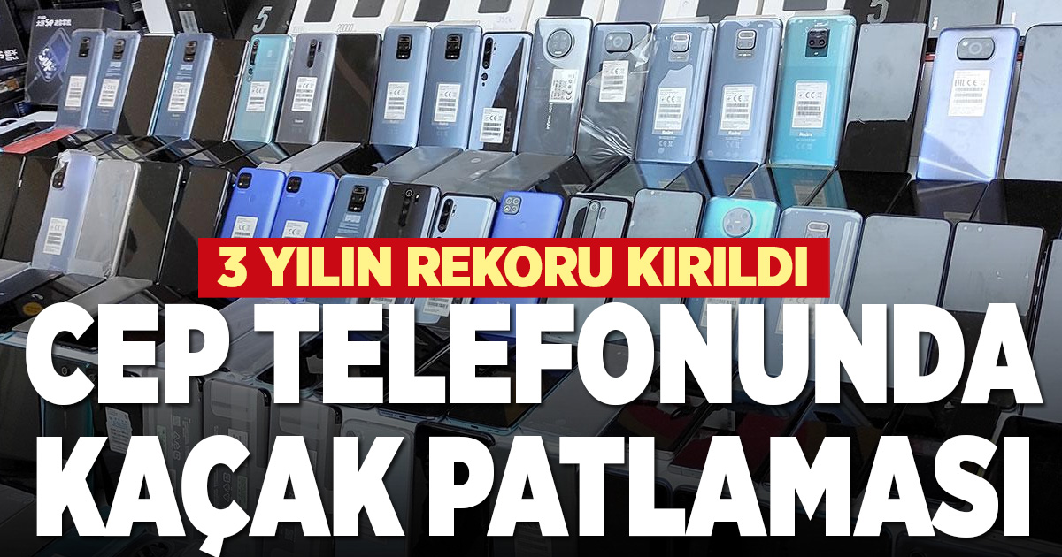 CEP TELEFONUNDA KAÇAK PATLAMASI 