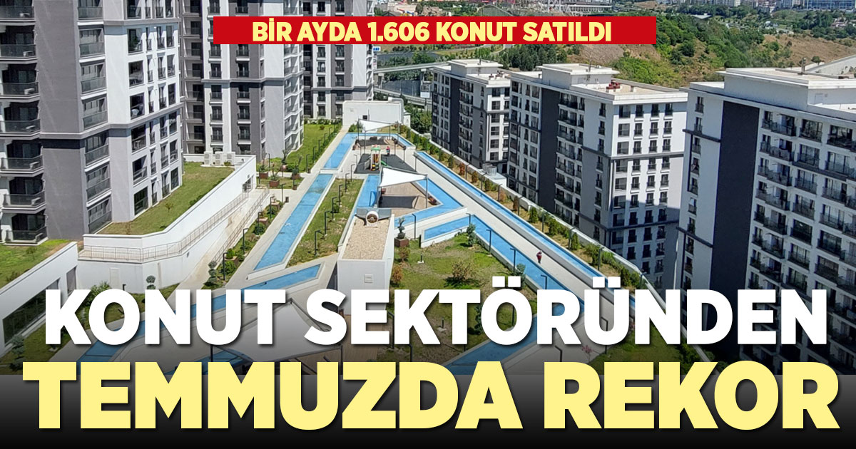 Denizli’de temmuzda yılın en yüksek konut satış sayısına ulaşıldı: Bin 606 konut satıldı