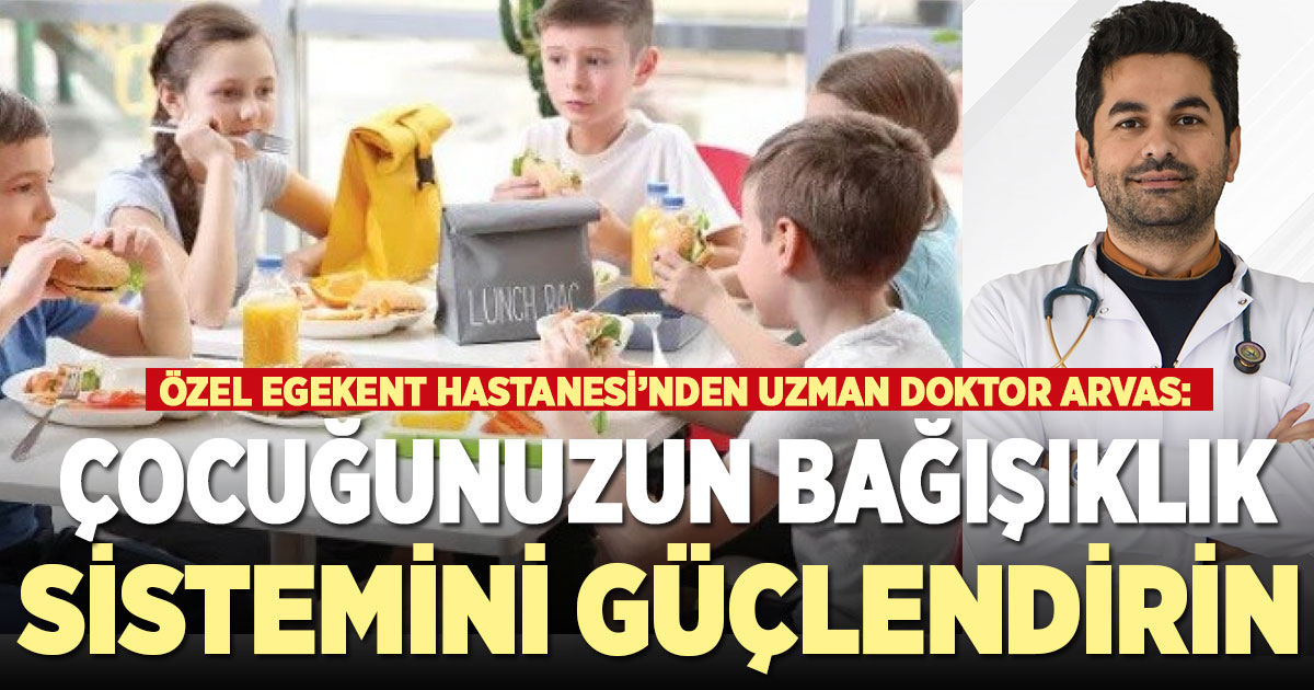 Okullar açılıyor: Çocuğunuzun bağışıklığını güçlendirin, enfeksiyon riskini azaltın