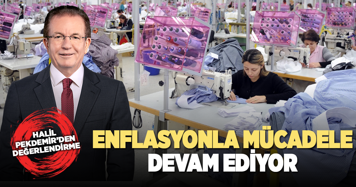 ENFLASYONLA MÜCADELE DEVAM EDİYOR