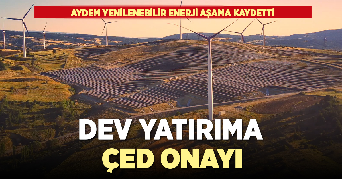 AYDEM YENİLENEBİLİR ENERJİ’NİN ŞANLIURFA’DAKİ DEV GÜNEŞ SANTRALİNDE AŞAMA KAYDEDİLDİ