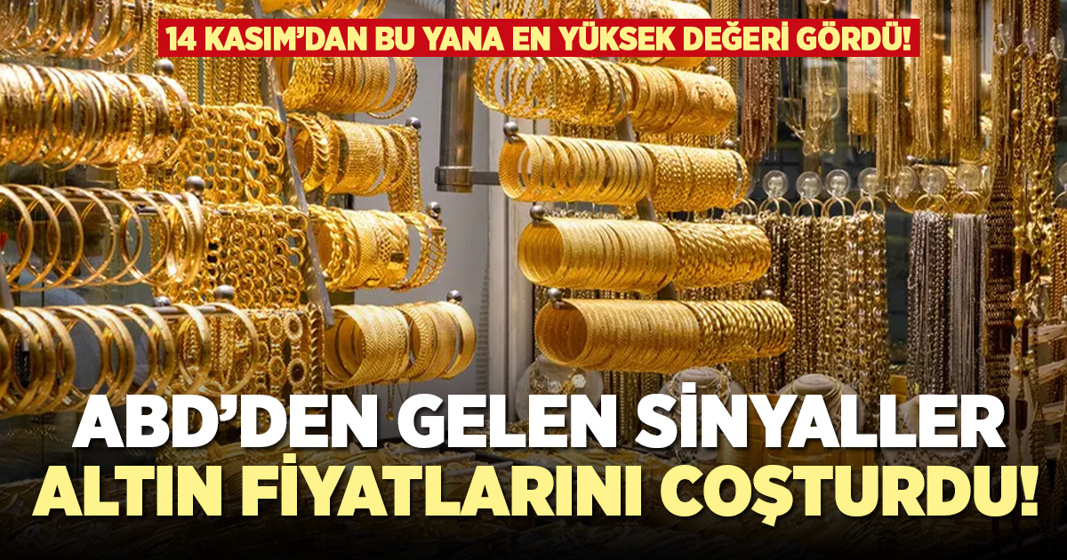 Fed’in sinyalleri altını coşturdu