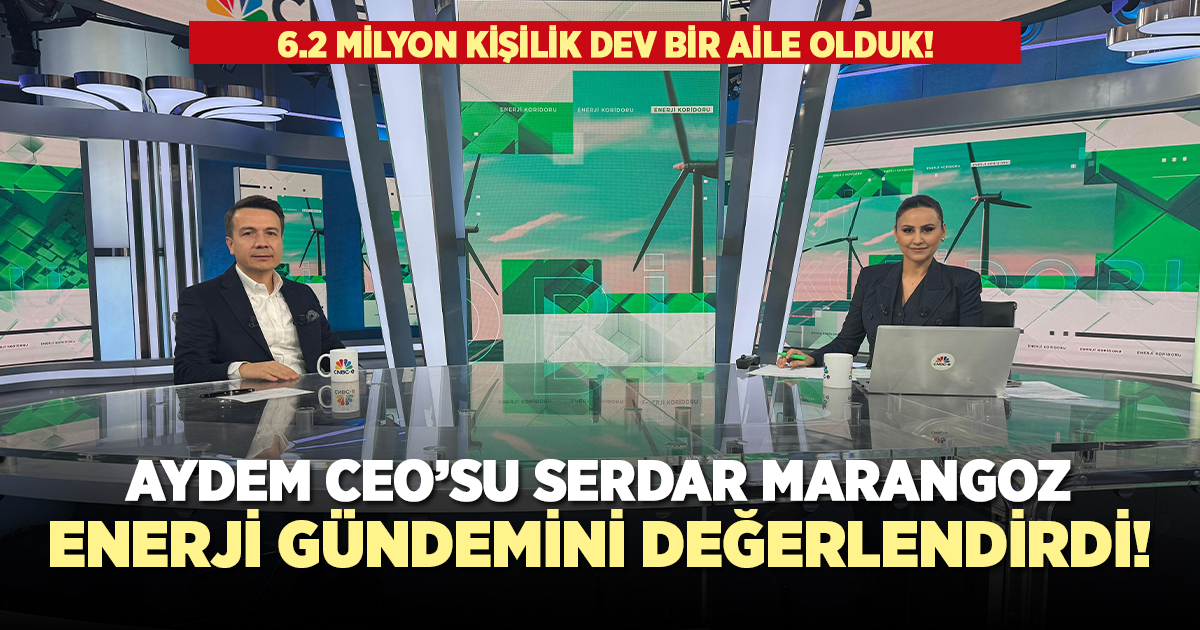 AYDEM 6.2 milyon kişilik dev bir aile oldu!