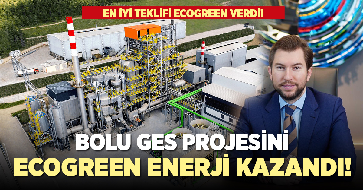Bolu GES projesini Ecogreen Enerji kazandı!