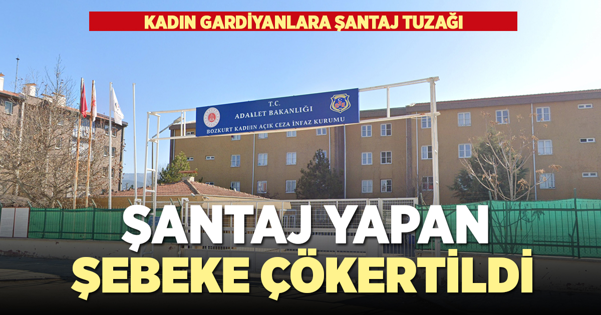 DENİZLİ’DE GARDİYANLARA YÖNELİK ŞANTAJ ŞEBEKESİ ÇÖKERTİLDİ