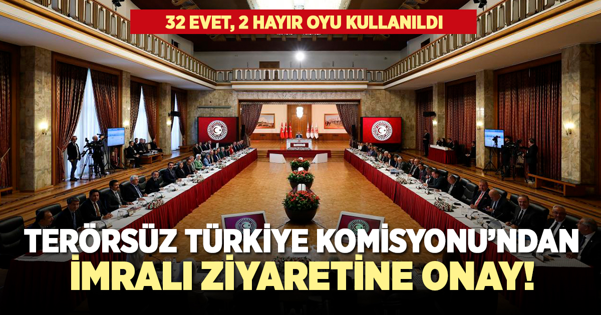 Komisyondan İmralı ziyaretine onay çıktı!