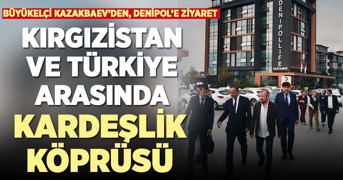 Kırgızistan ile Türkiye arasında sağlıkta kardeşlik köprüsü