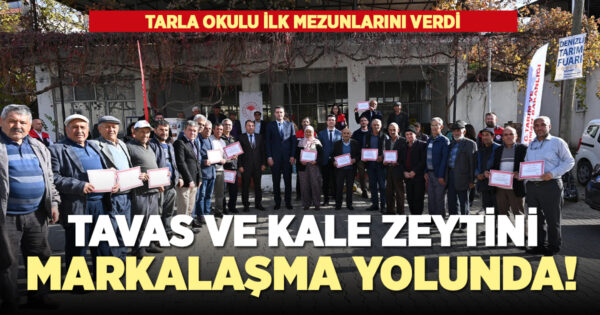Tarla okulu ilk mezunlarını verdi!