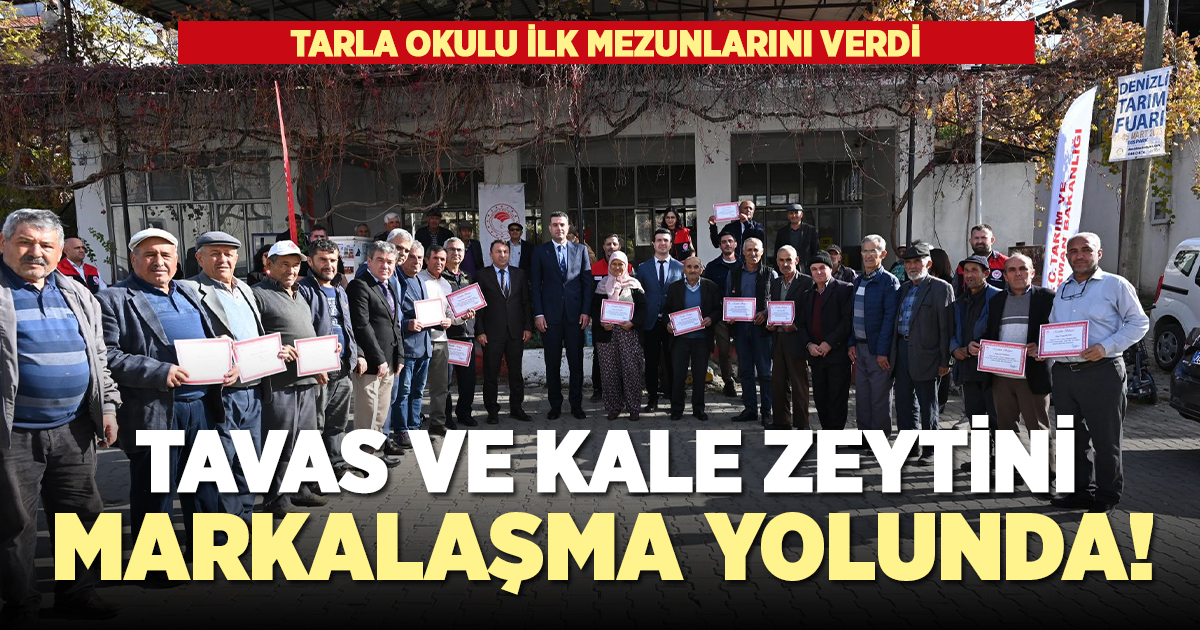 Tarla okulu ilk mezunlarını verdi!