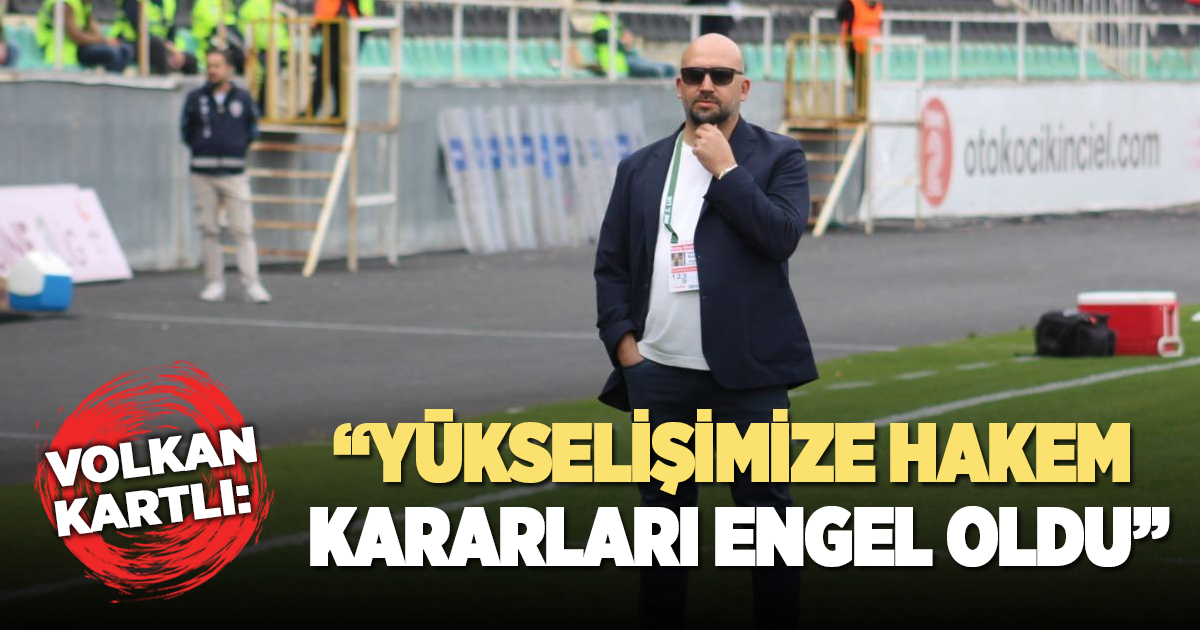 Denizli İdmanyurdu Spor Kulübü İkinci Başkanı Volkan Kartlı: ‘’Yükselişimizi Hakem Kararları Durdurdu’’