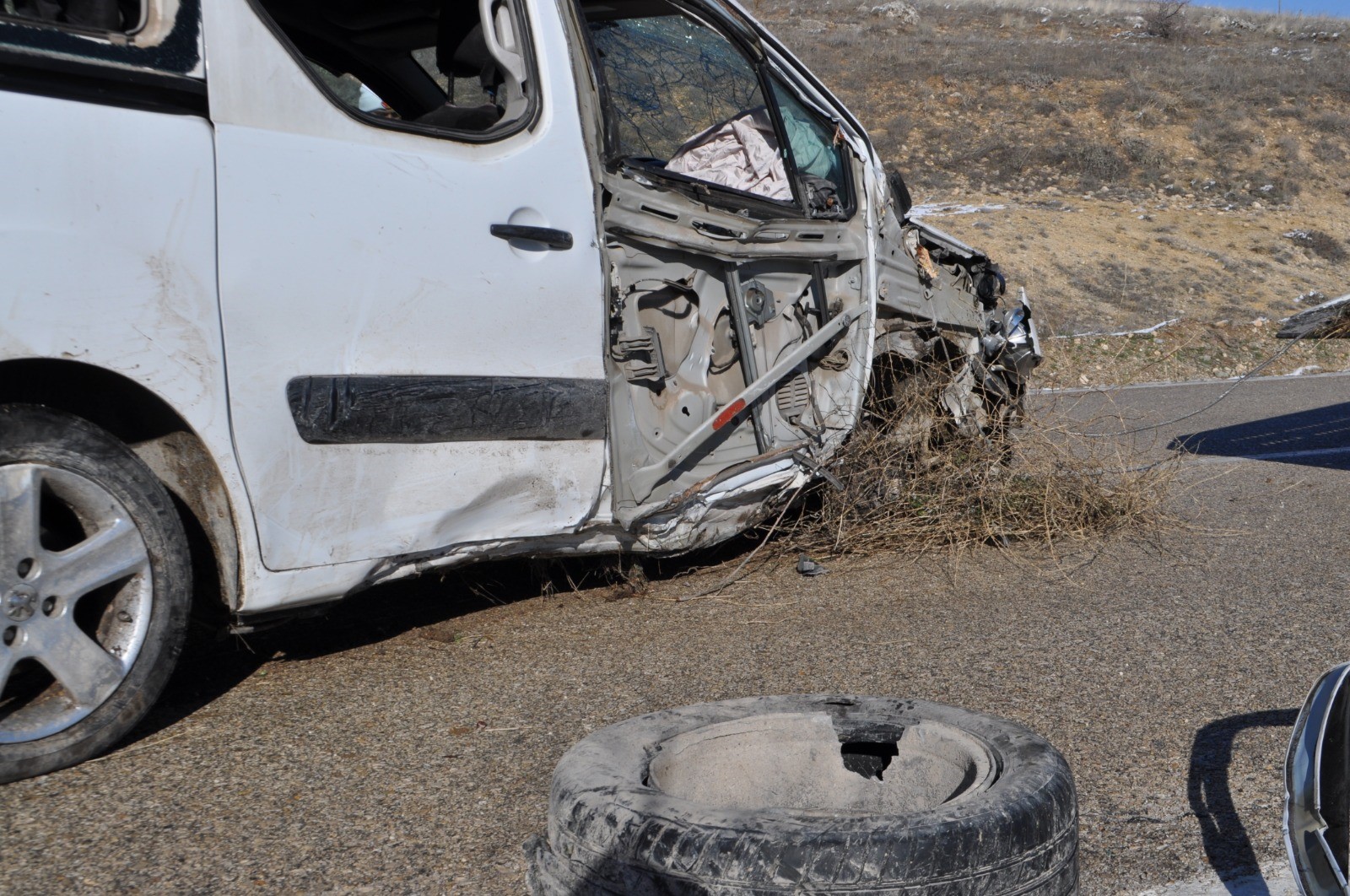 Gizli buzlanma kazaya neden oldu: 4 yaralı