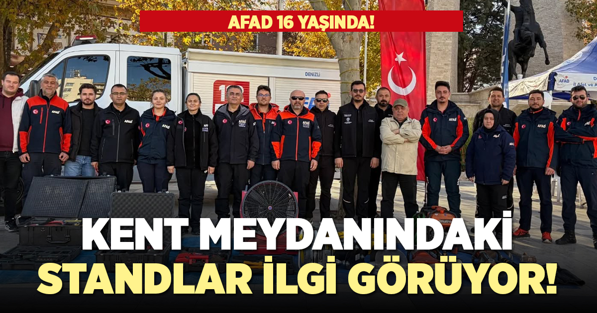 AFAD 16. yaşını çeşitli etkinlikler kutluyor!