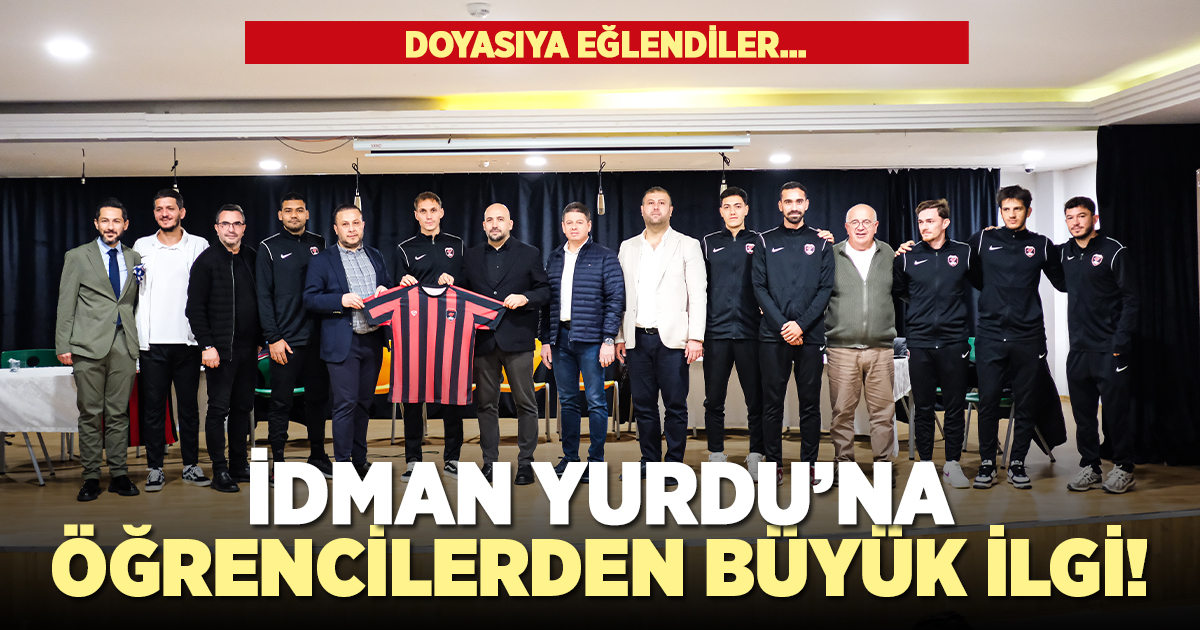 Denizli İdman Yurdu'na öğrencilerden büyük ilgi!
