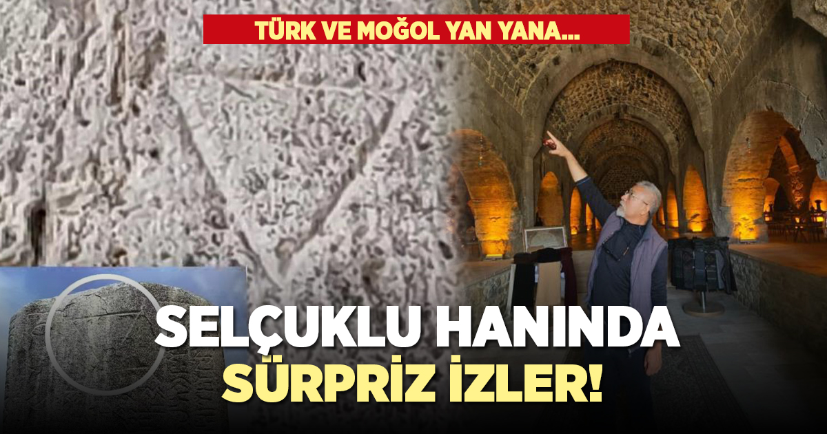 Selçuklu Hanında sürpriz izler!