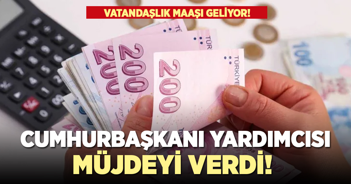 Vatandaşlık maaşı için tarih netleşti!