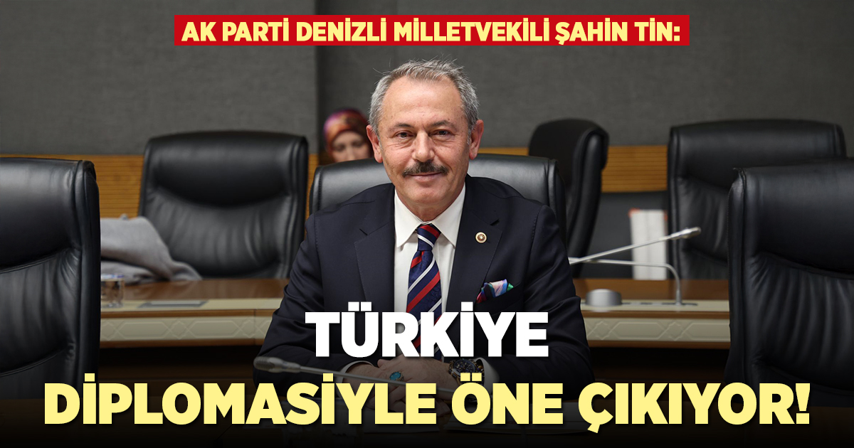 Milletvekili TİN: ''Adalet, devletin omurgasıdır''
