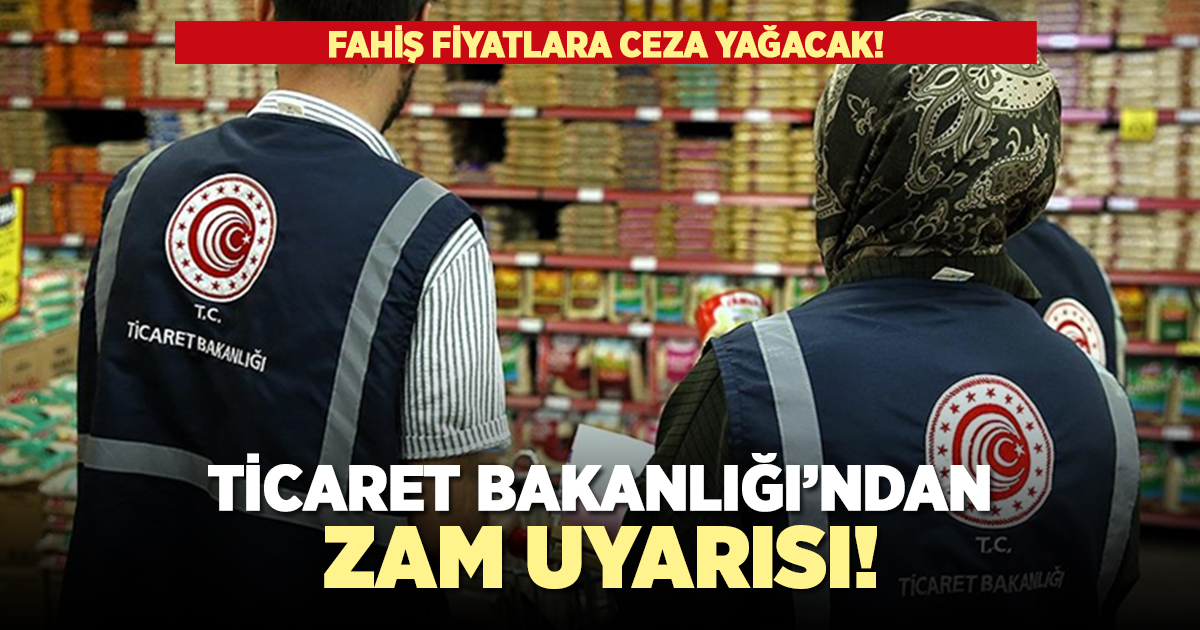 Ticaret Bakanlığı uyardı!