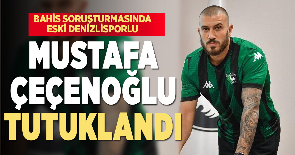 Futbolda bahis soruşturmasında 18 tutuklama: Mustafa Çeçenoğlu da tutuklandı