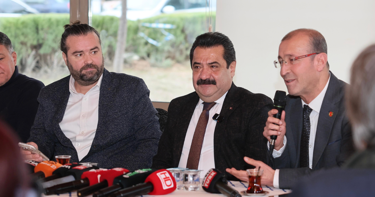 Başkan Ertemur, basınla buluştu