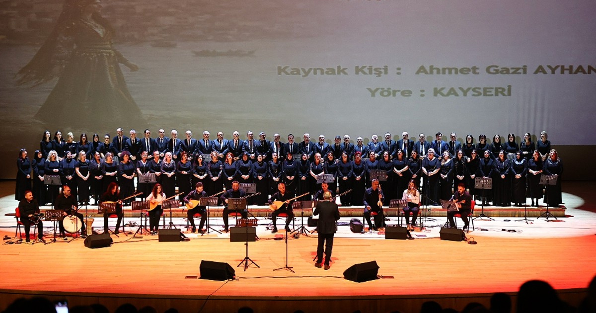 Gelin Türküleri Koro Konseri mest etti