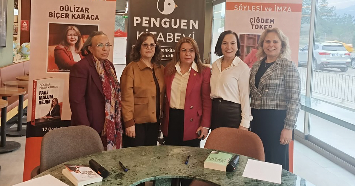 Karaca ile Toker’den Denizli’de imza günü