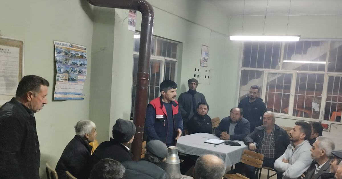 Kale’de hayvancılığa gece eğitimi desteği başladı