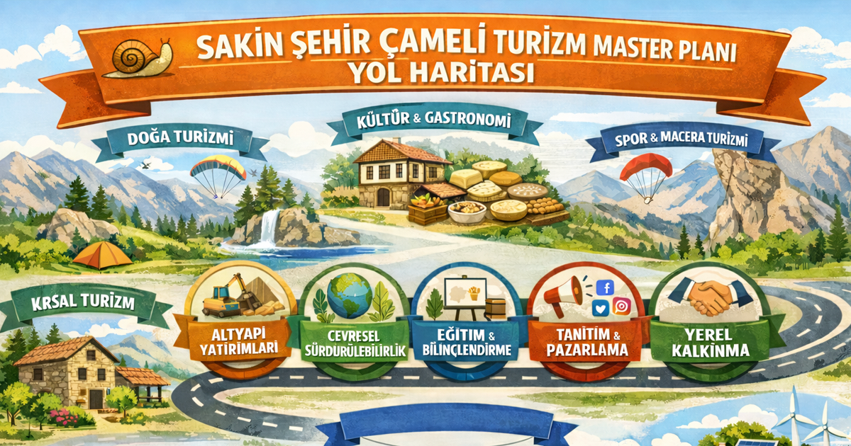 Çameli turizm master planı Kapsamında yol haritası