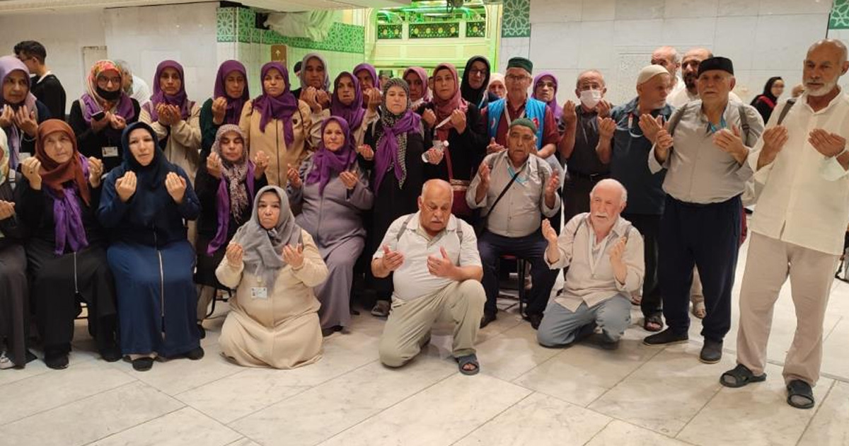 Denizlili umrecilerden Kâbe’de duygusal veda