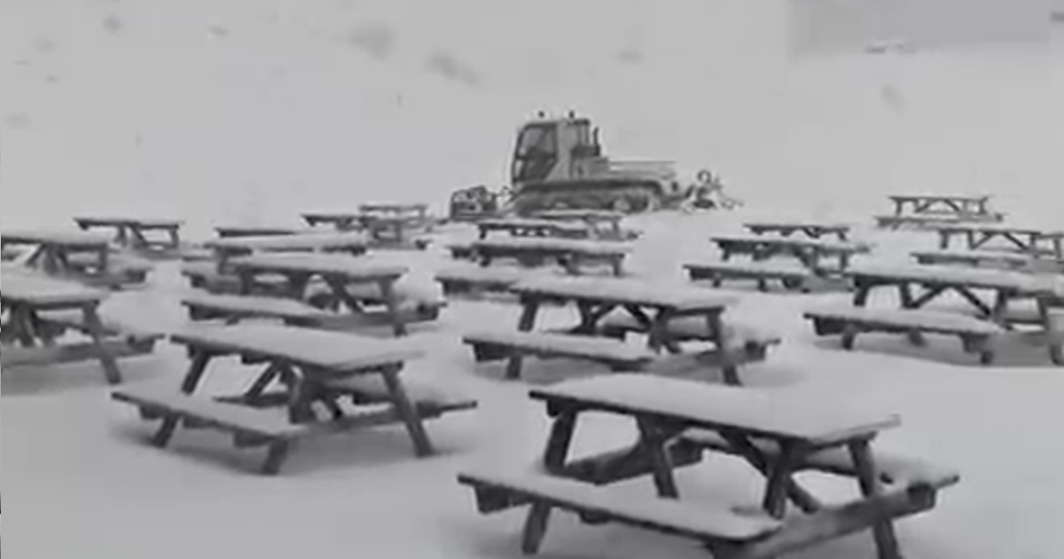 Denizli’nin yükseklerinde lapa lapa kar var