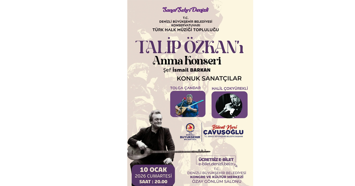 Talip Özkan’a türkülerle vefa