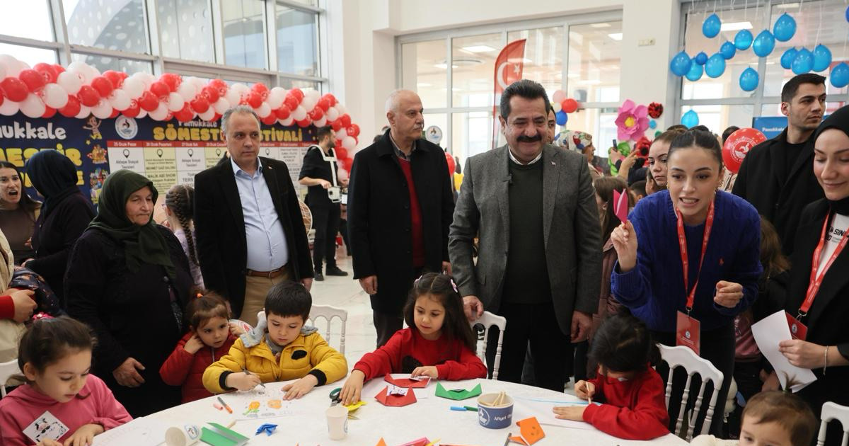 Pamukkale Belediyesi’nin Karne Hediyesi Çocuklardan Tam Not Aldı