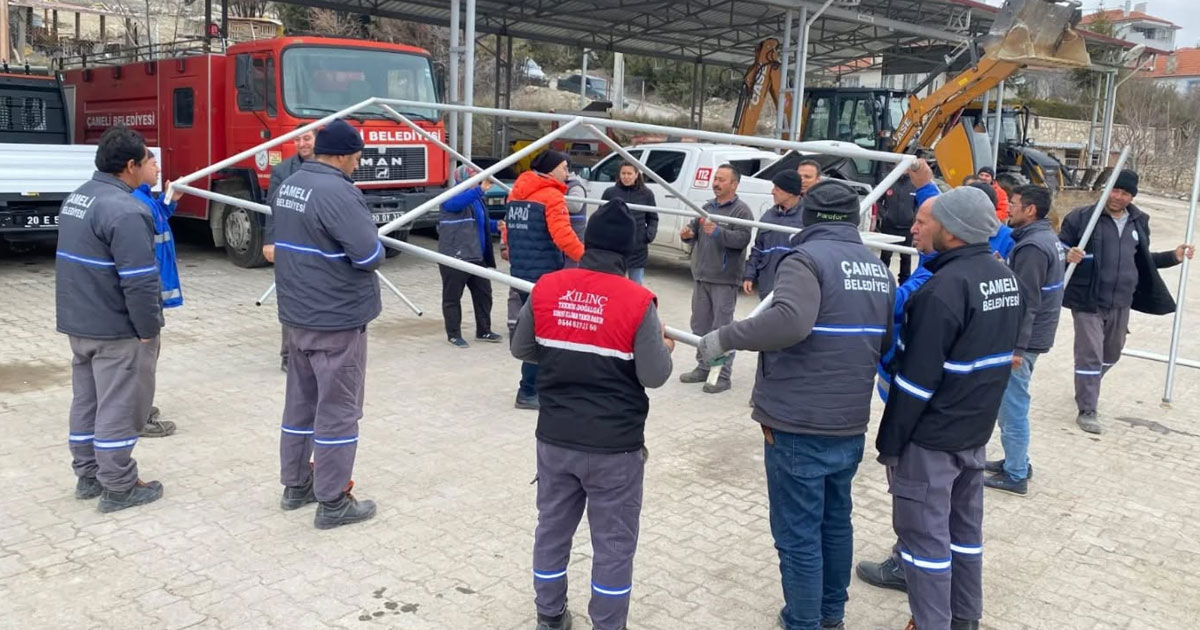 Belediye personeline afet hazırlık eğitimi