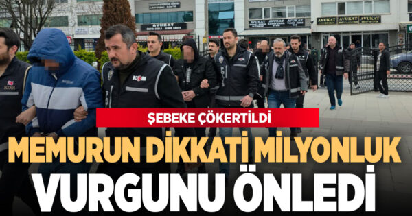 Tapu memurunun dikkati milyonluk vurgunu engelledi