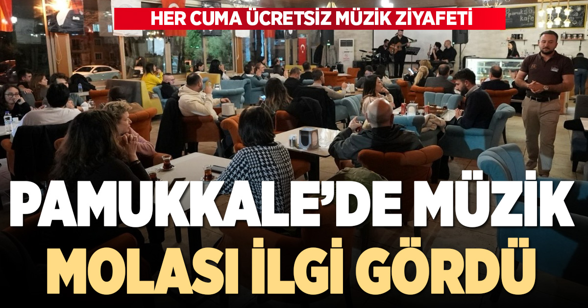 Pamukkale Belediye orkestrasından ilk canlı performansı büyük ilgi gördü