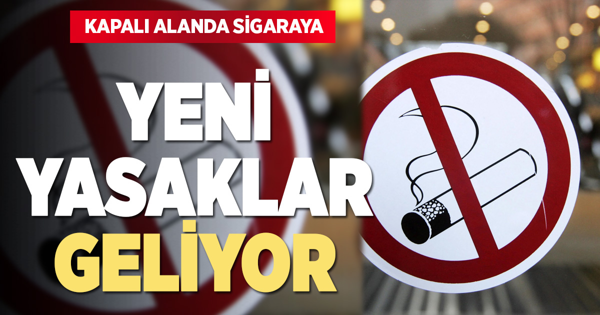 Sağlık Bakanlığı’ndan kapalı alanlarda sigara kullanımına yeni düzenleme hazırlığı