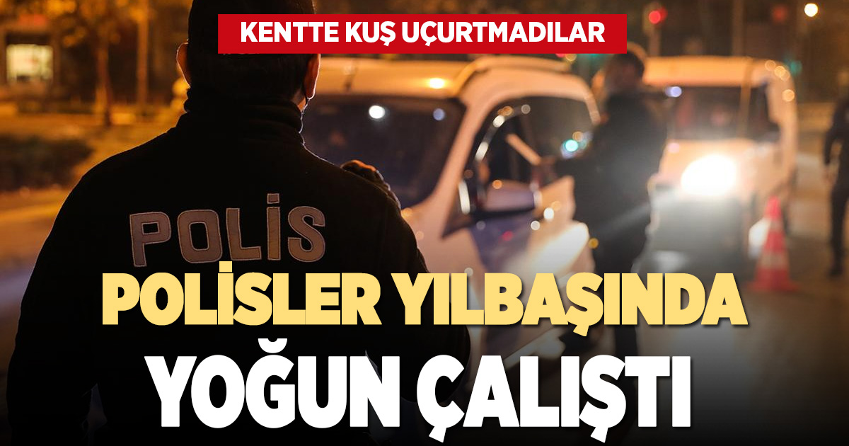 Yılbaşı gecesi Denizli’de kuş uçurtulmadı