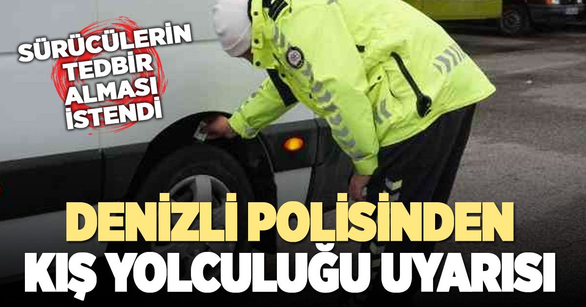 Kış şartlarında güvenli yolculuk için tedbir çağrısı