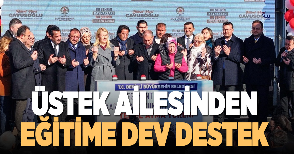 Üstek Ailesinin desteğiyle Egekent Hastanesi Karaman Çocuk Merkezinin Temeli Atıldı
