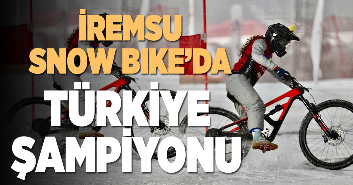 Denizlili İremsu Çağlar Türkiye şampiyonu