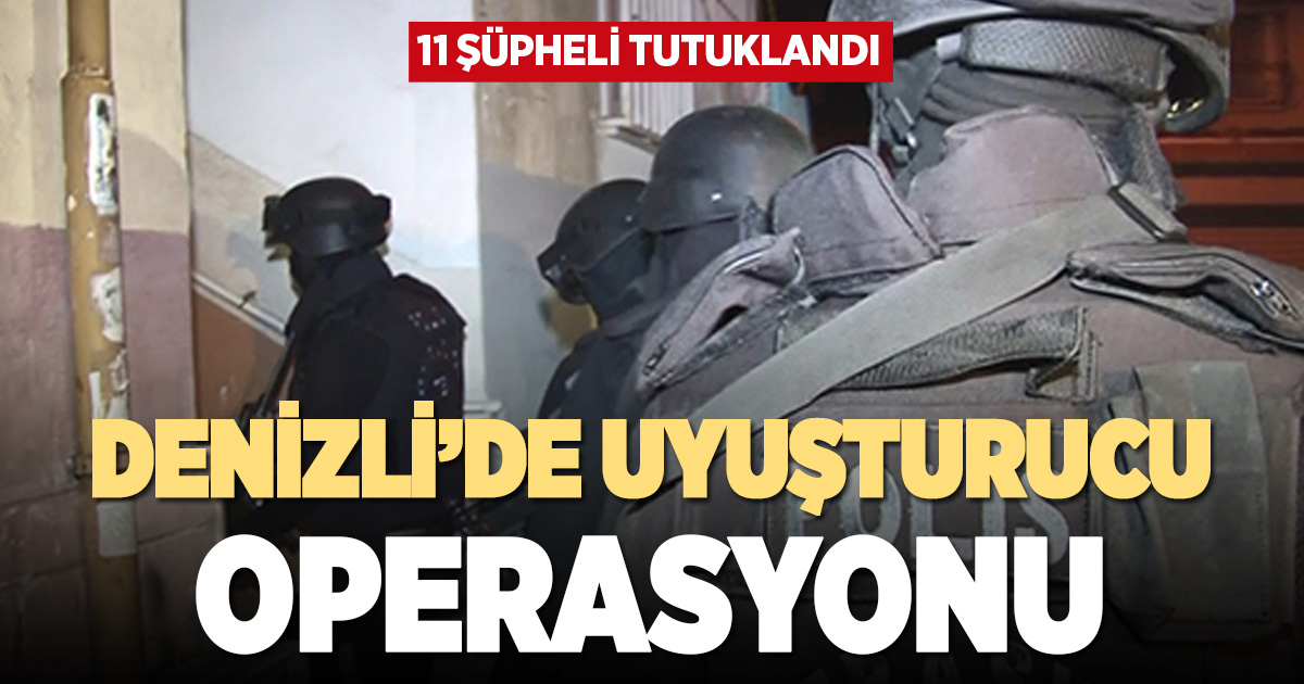 Denizli’de uyuşturucuya geçit yok