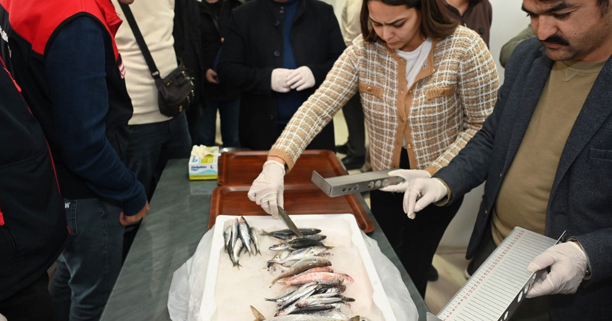 Su Ürünleri personeline uygulamalı eğitim