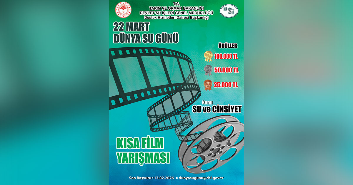 Dünya Su Günü’nde “Su ve Cinsiyet” temalı yarışma başlıyor