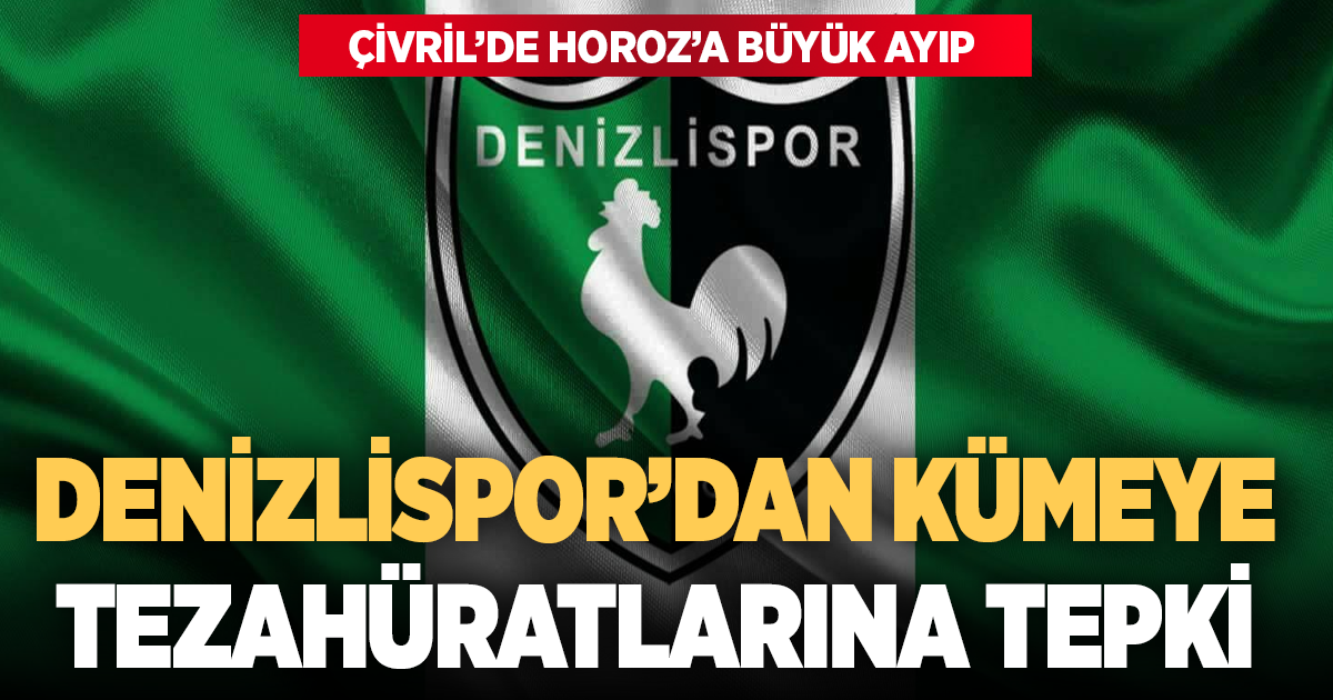 Denizlispor’dan maç sonrası sert açıklama