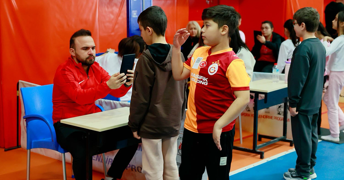 Sportif yetenek taramasında yeni dönem başladı