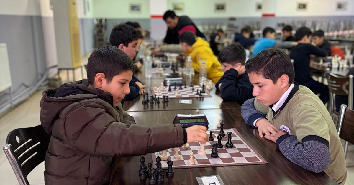 Kale’de okul sporları satranç ilçe şampiyonası tamamlandı