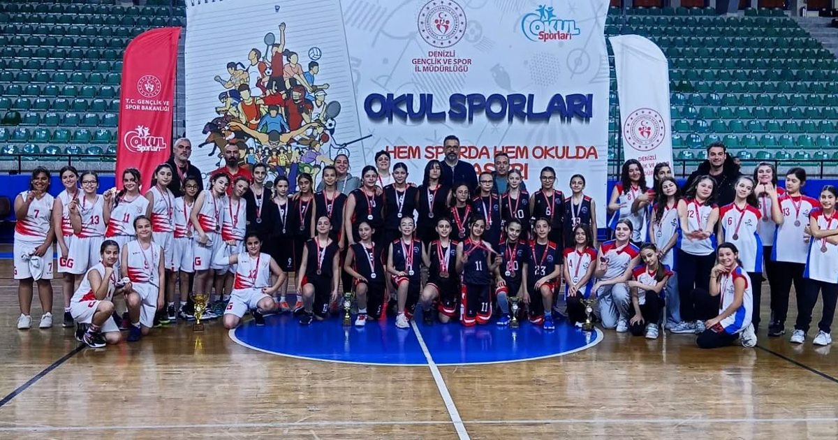 Denizli’de basketbol şöleni tamamlandı