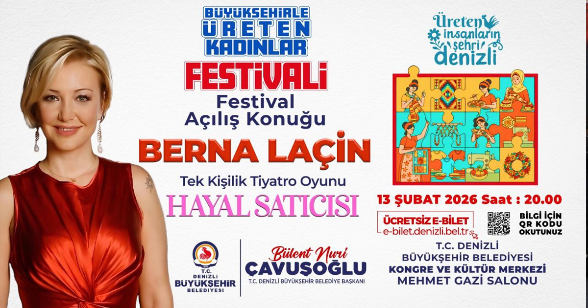 Denizli’de kadın emeği festivalle taçlanıyor