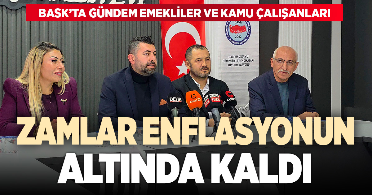 BASK heyeti Denizli’de kamu çalışanları ve emeklilerin sorunlarını gündeme taşıdı