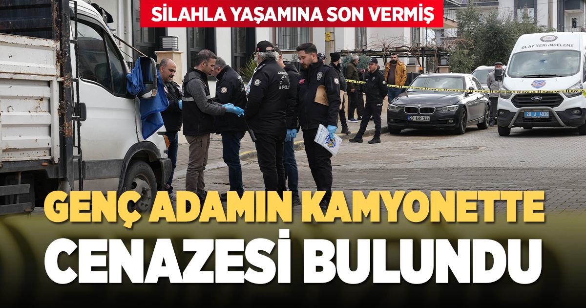 Kamyonda tüfekle vurulmuş halde ölü bulundu